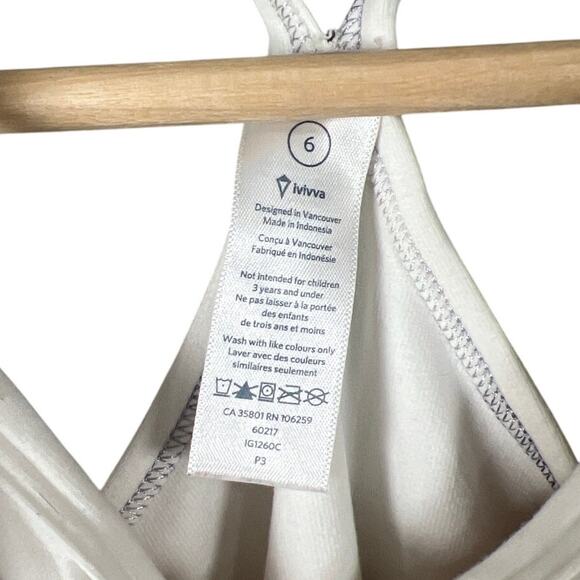 Ivivva Women Tank Top White Size 6 *Minor Stains* - Picture 4 of 7